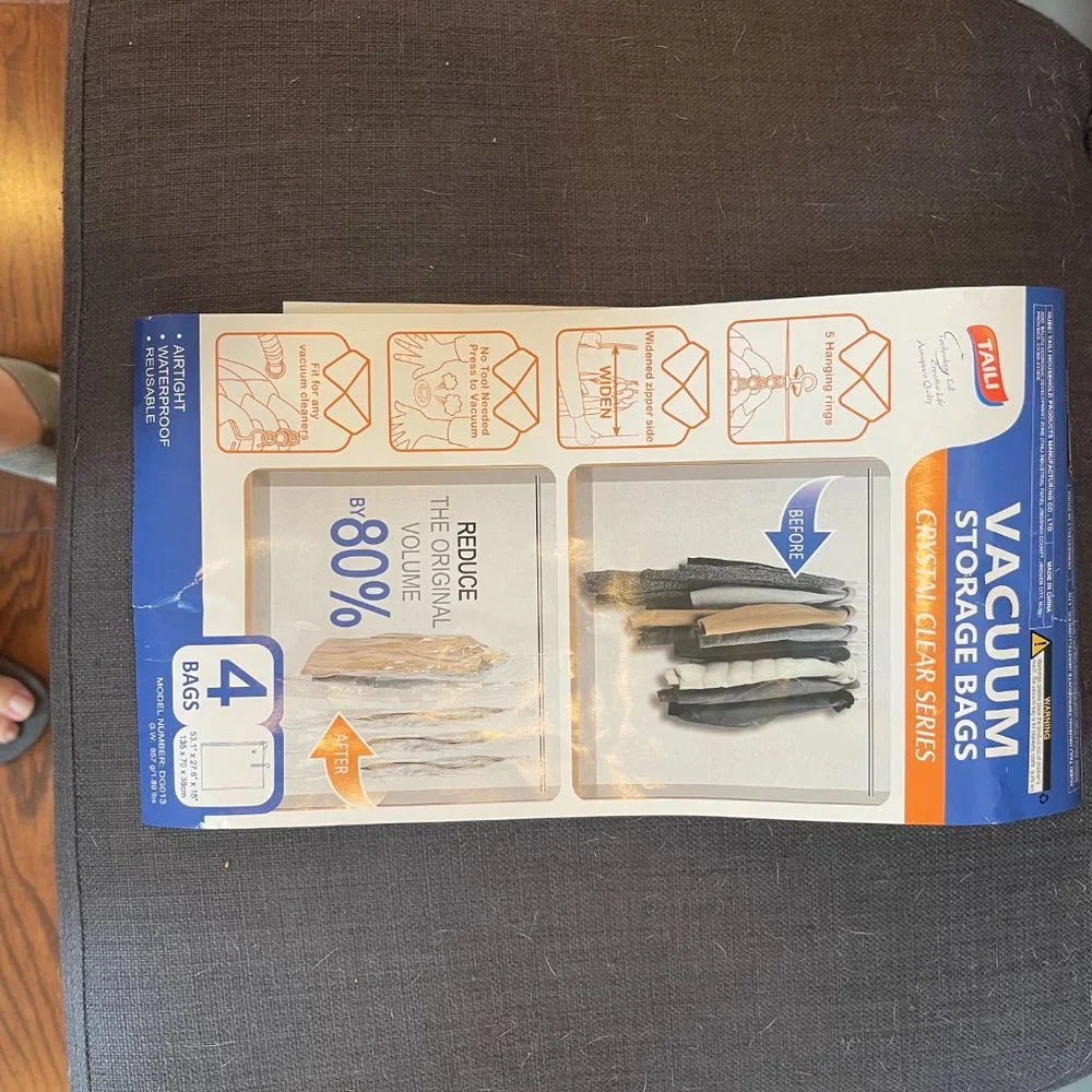 Vacuum Storage Bags - 4 Tall